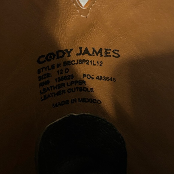 Cody James Men’s Caiman Tail Boots - Picture 3 of 5